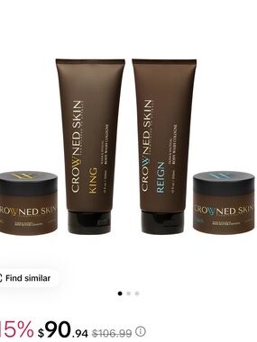 Men’s Grooming Duo in Brown – King & Reign